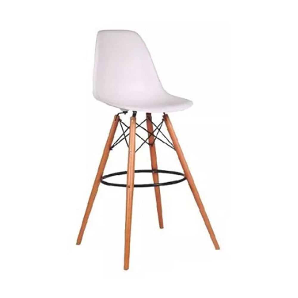 BUTACA EAMES ALTA BLANCA