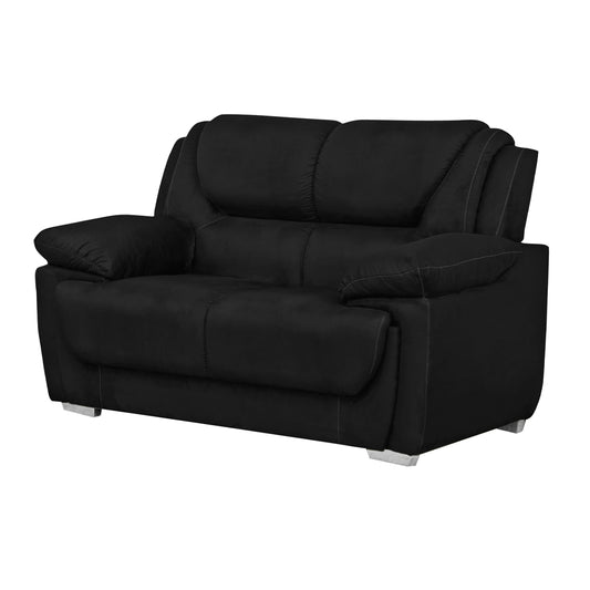 SOFA CELTA 2 CUERPOS NEGRO-TELA