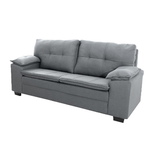 SOFA NEW FLORIDA 3C. RUSTICO GRAFITE LISO