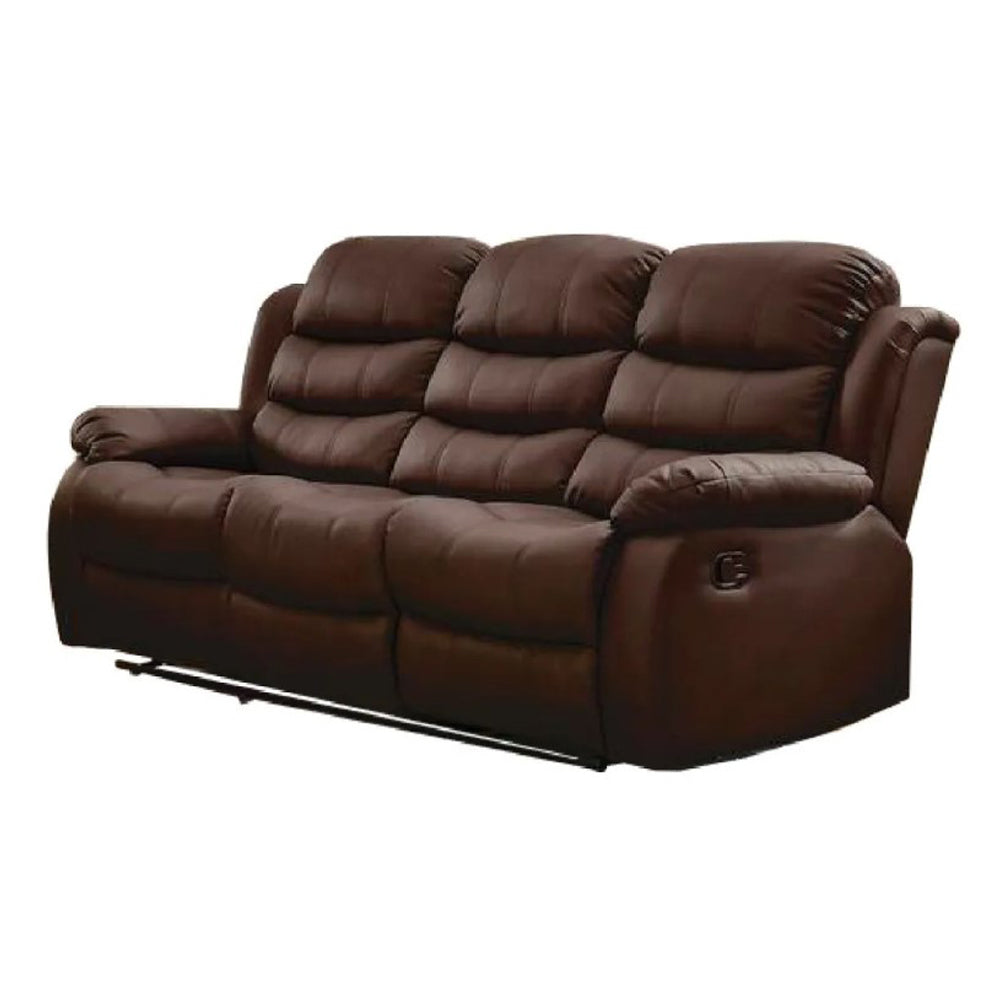 RECLINABLE BEVERLY MARRON 3 CUERPOS