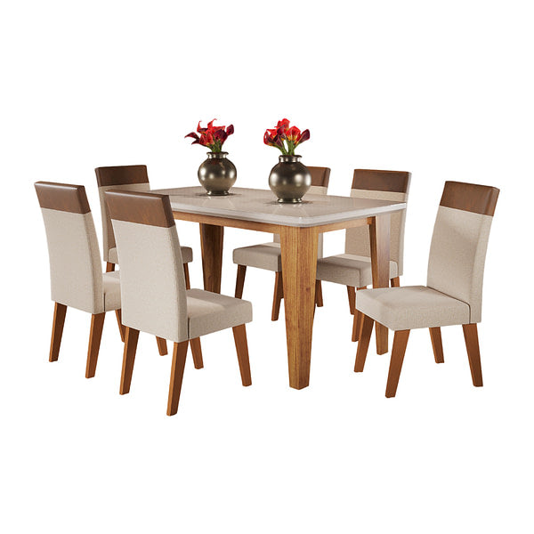 Juego de comedor 6 sillas Dakota
